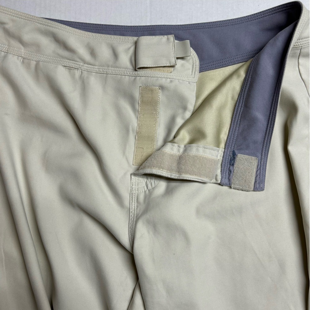 Vintage PATAGONIA Womens Pataloha Capri Pants Beige Hike Beach Walk Size Small - Picture 7 of 12